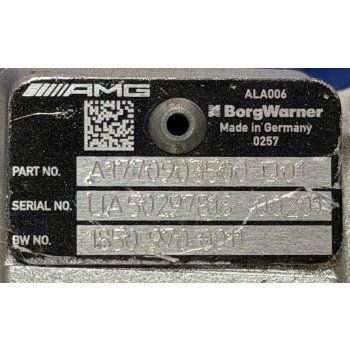 Turbolader für Mercedes-Benz M176.980, 4,0-Liter-V8-Benzinmotor